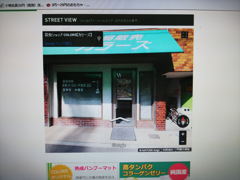 COLORS Google ストリートビュー!!