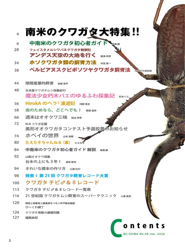 BE-KUWA No.98 – クワガタムシ・カブトムシ昆虫専門店COLORS BE-KUWA No.98 – クワガタムシ・カブトムシ昆虫専門店COLORS